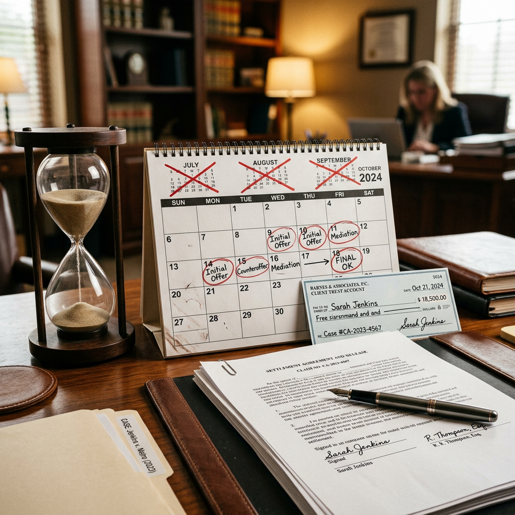 How Long Does a Car Accident Settlement Take? Realistic Timeline