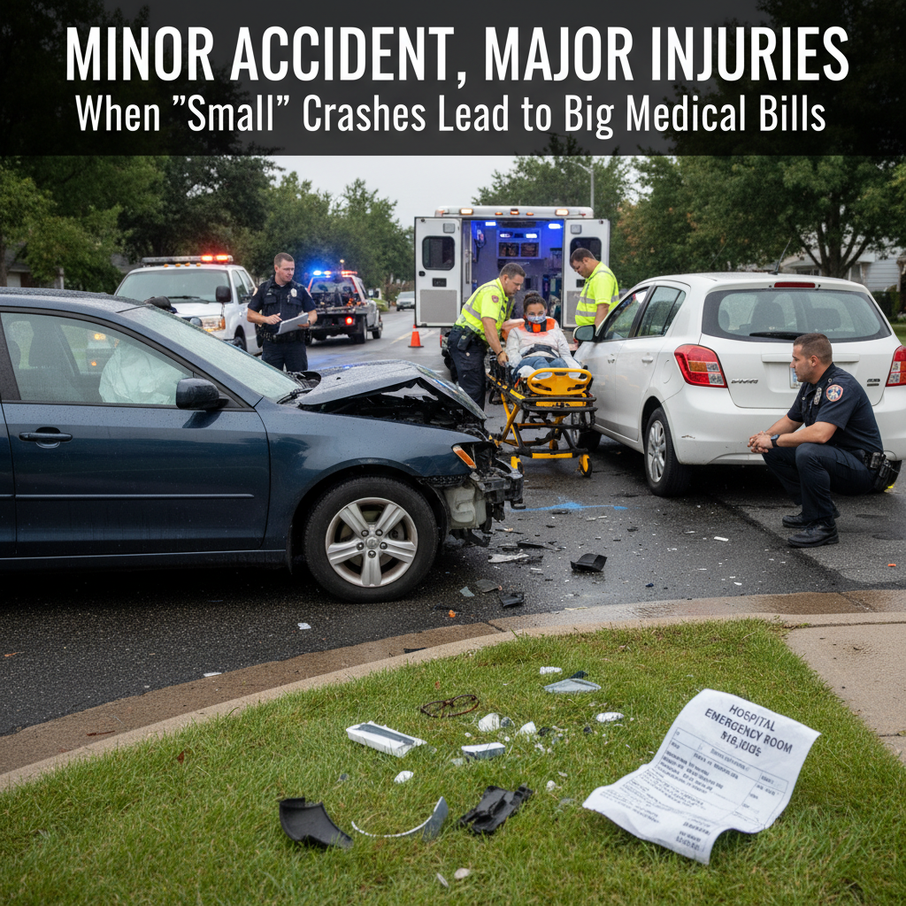 Minor Accident, Major Injuries: When ‘Small’ Crashes Lead to Big Medical Bills