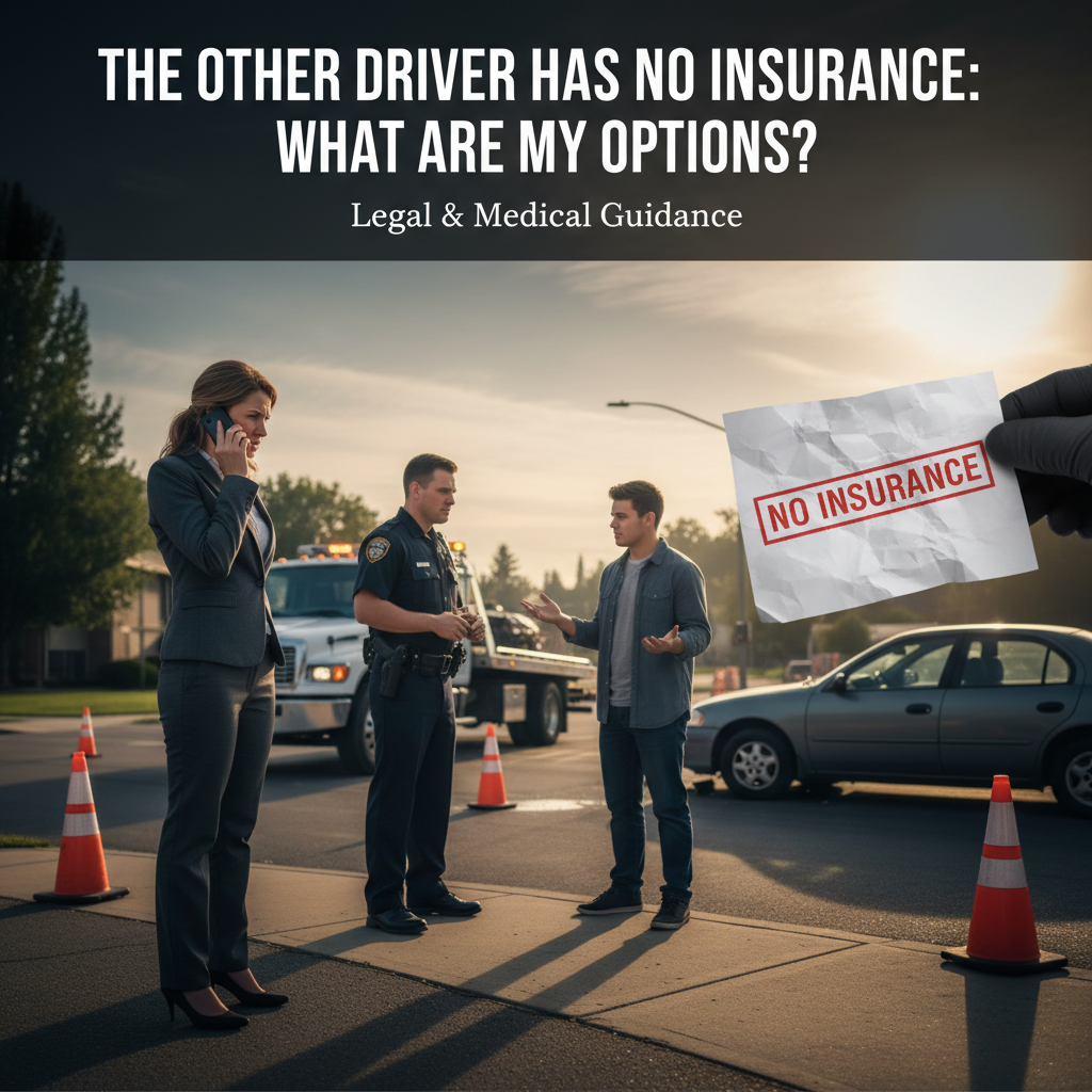 The Other Driver Has No Insurance: What Are My Options?