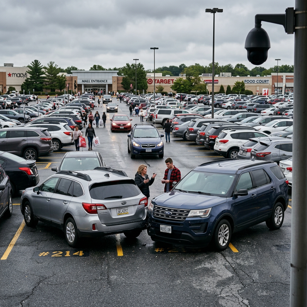 Parking Lot Accidents: Who’s at Fault and How to Prove It