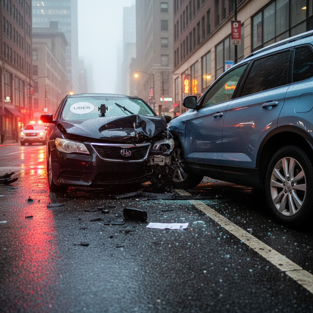 Uber or Lyft Crash: Different Rules for Rideshare Accidents