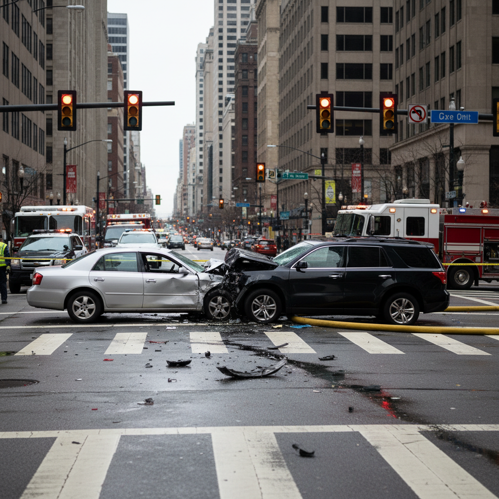 T-Bone Accident at an Intersection: Who’s Liable?