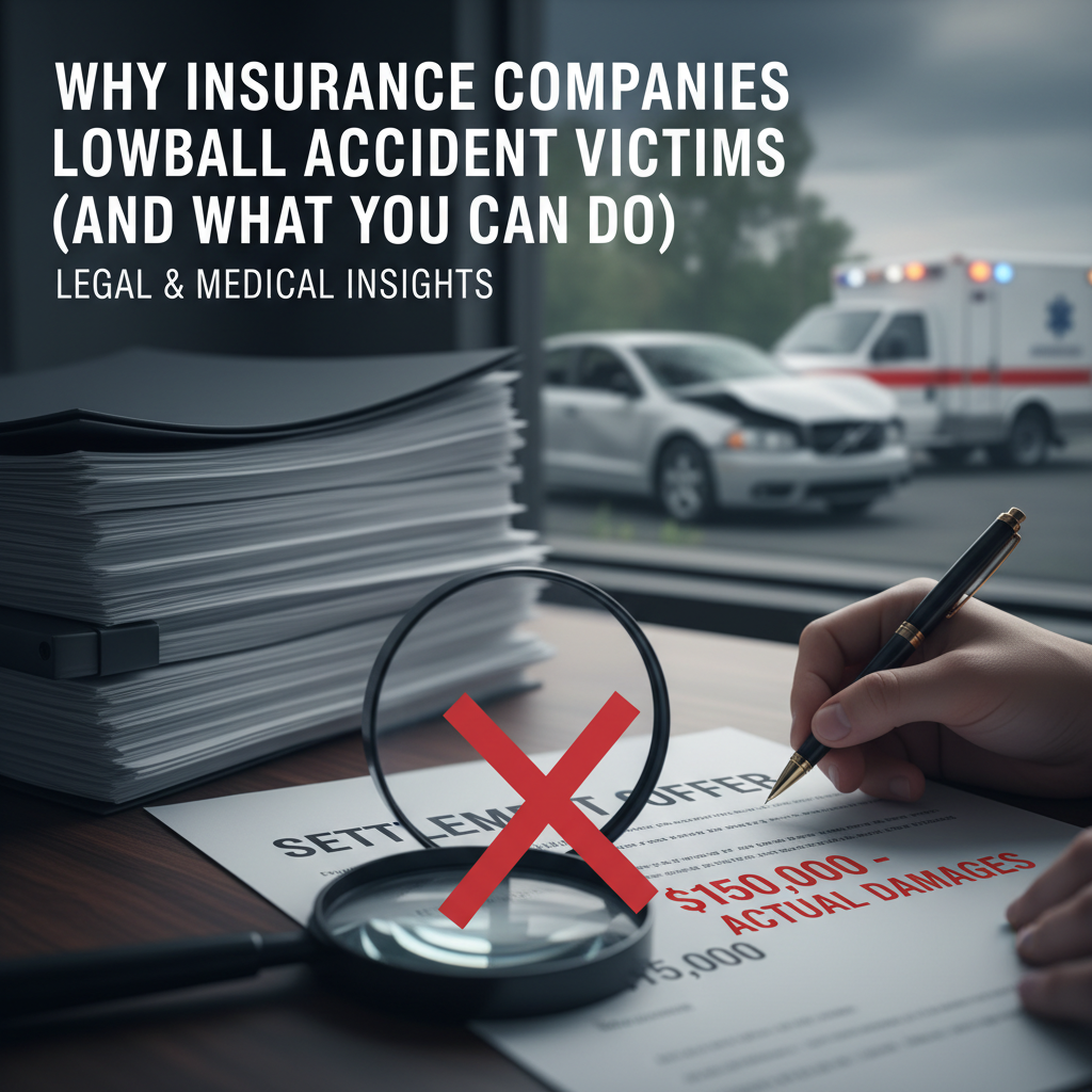Why Insurance Companies Lowball Accident Victims (And What You Can Do)